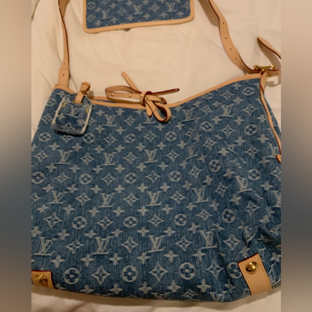 Must !Brand new rare Carry on MM Authentic denim Louis Vuitton purse. Limited… - Picture 1 of 16